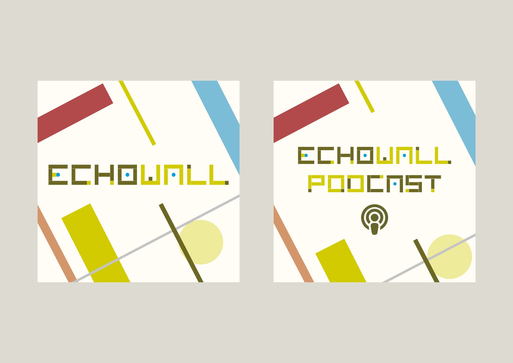 3D Logo of Echowall Project